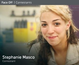 Stephanie Masco on Season 8 of Syfy's Face Off