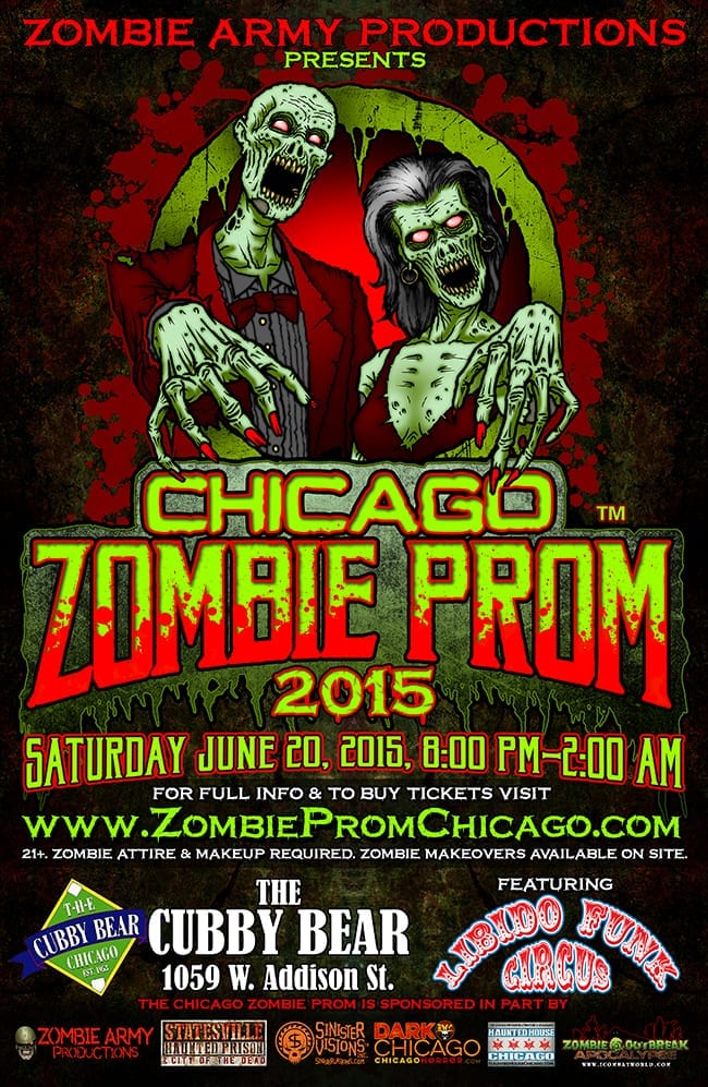 Zombie Prom Chicago 2015