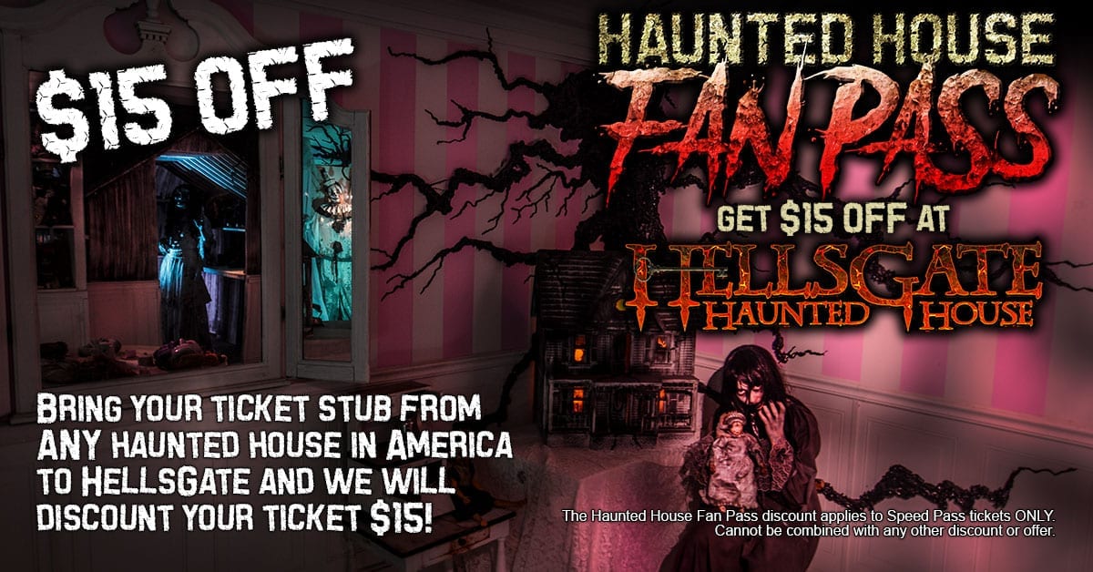 Haunted House Fan Pass