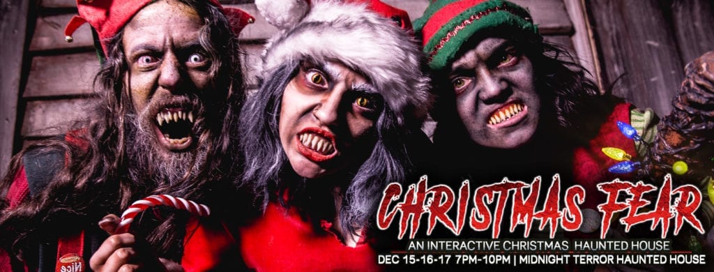 Christmas Fear at Midnight Terror Haunted House